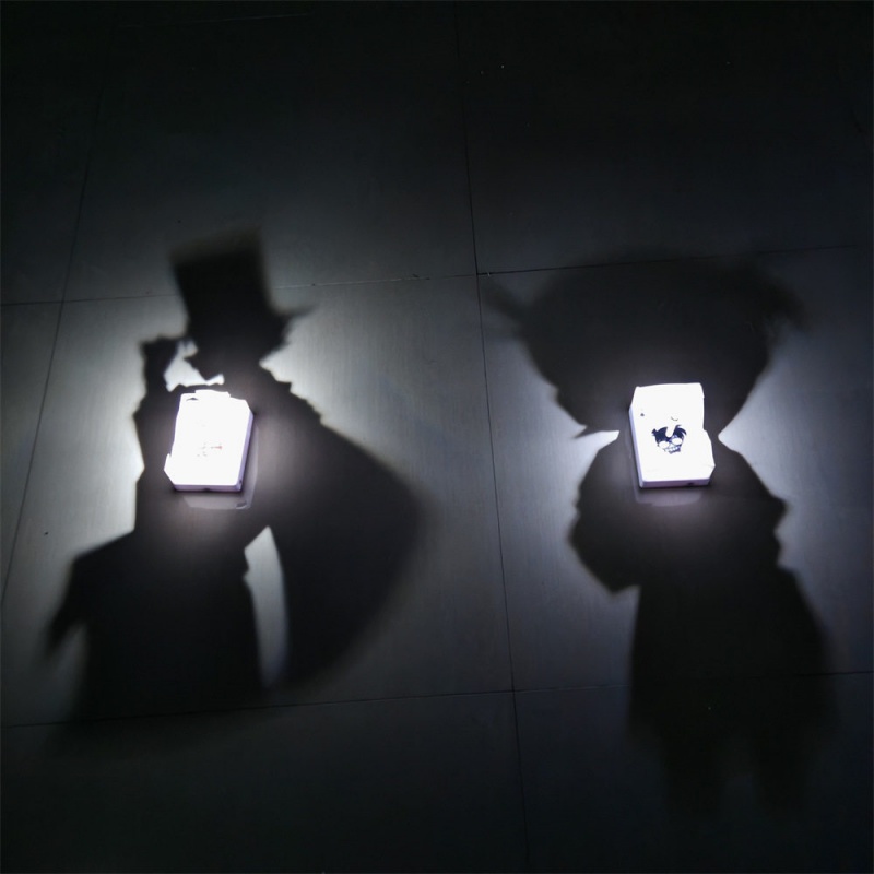 Home Improvement Tv Show - Lampu Dinding Siluet Figur Anime Mainan