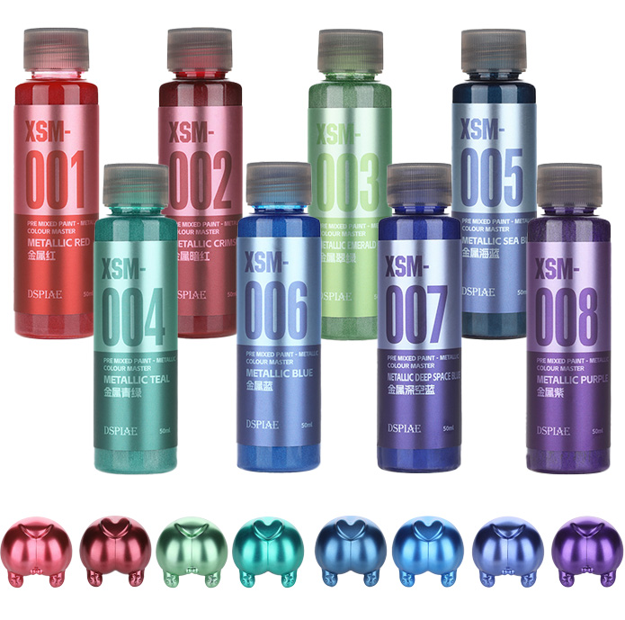 Spray Paint Primer - DSPIAE XSM Cat Berbasis Air Metalik