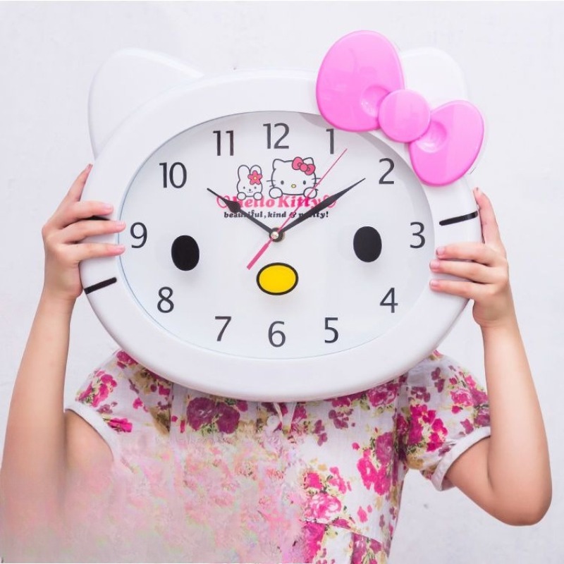 Jam Dinding Senyap HelloKitty  - Home Improvement Tv Show ulasan dan harga
