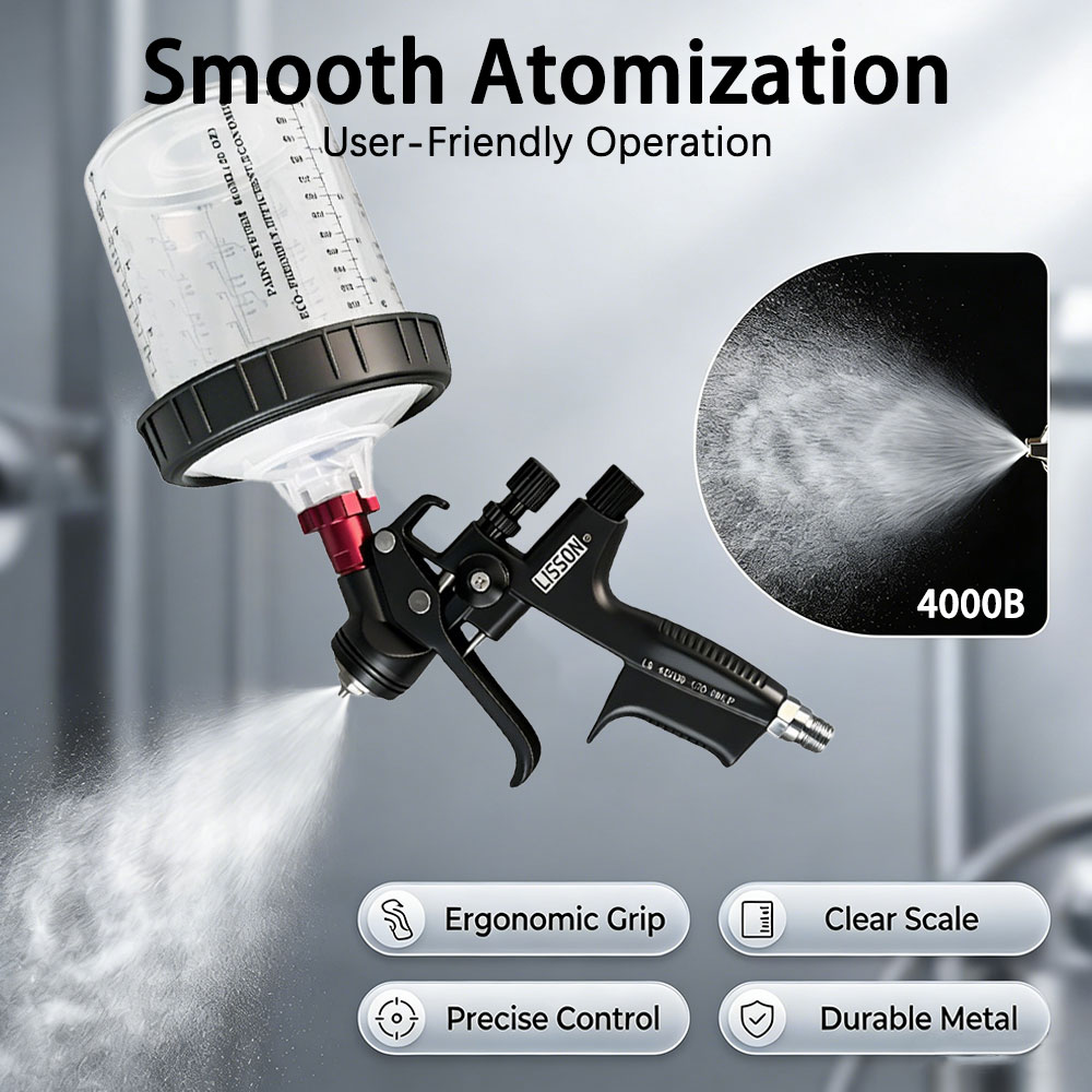 Pistol Semprot Hvlp dengan Ada - Spray Paint Primer ulasan dan harga